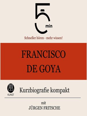 cover image of Francisco de Goya